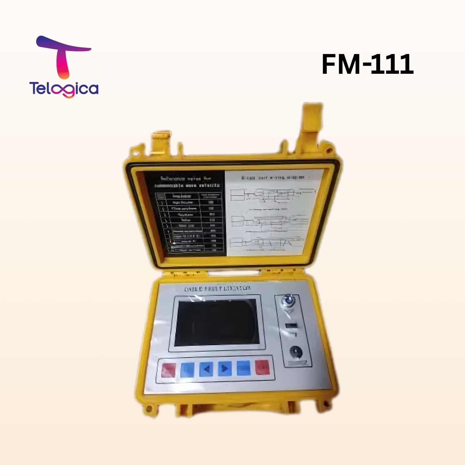 FM-111 Cable Fault Locator is widely used for detecting faults in underground telecom and power cables with speed and precision.(Telogica)